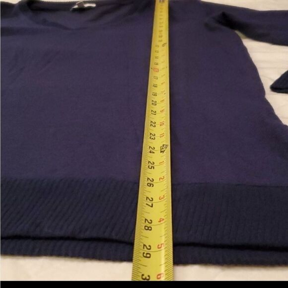 LUCKY BRAND V NECK LIGHTWEIGHT SOFT BLUE LONG SLEEVE MEN'S SWEATER medium M - Picture 3 of 7